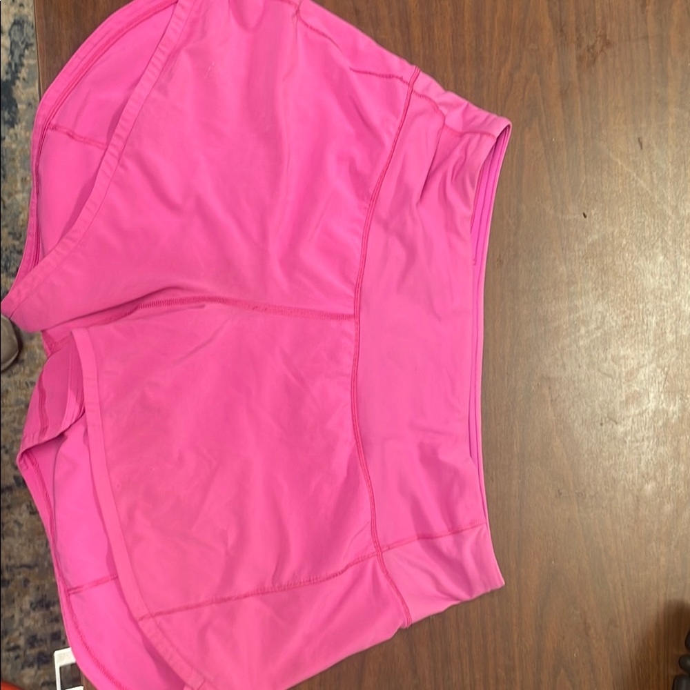 Lululemon Speed up hot pink size 8